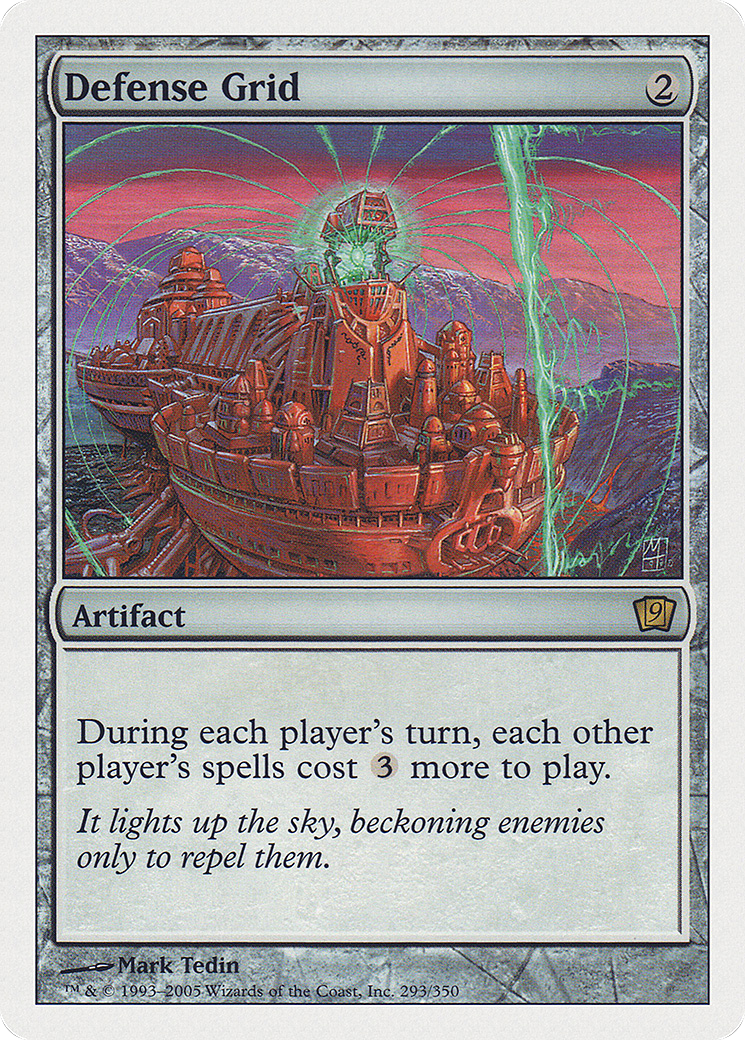Defense Grid (9ED-293) - 9th Edition Foil