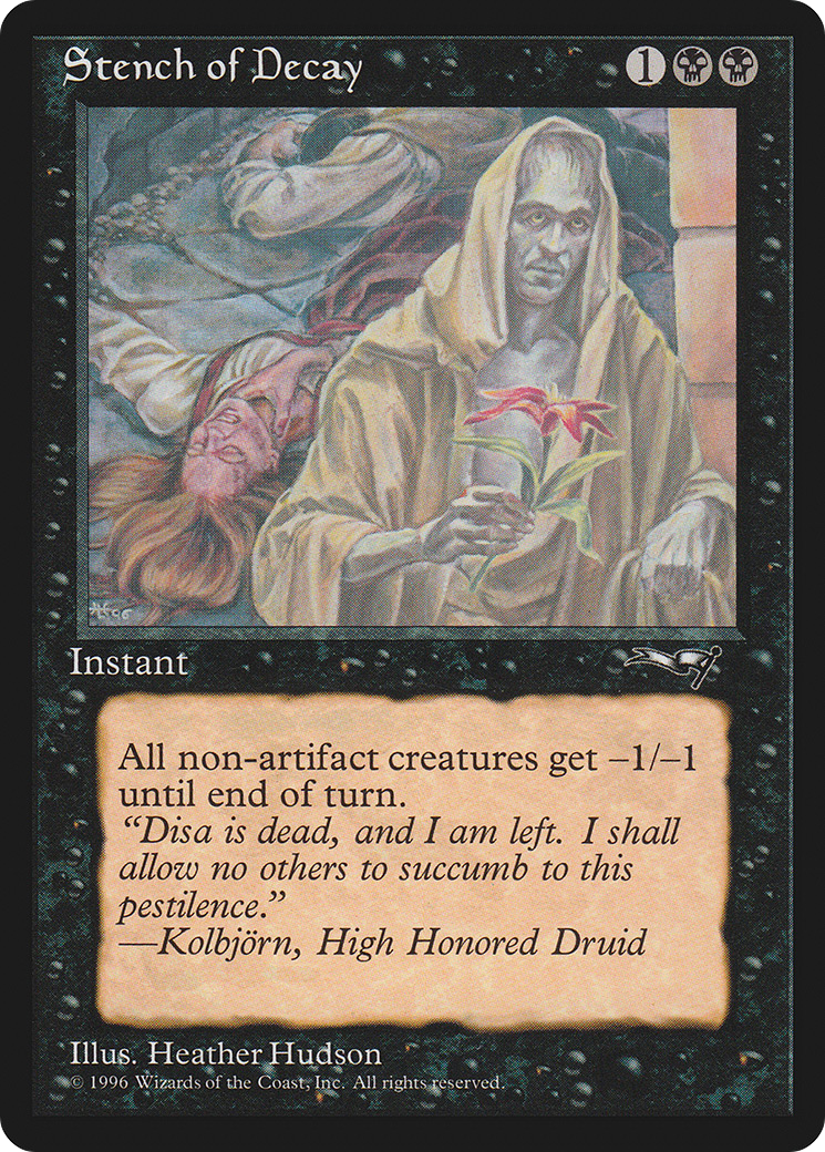 Stench of Decay (Red Flower) (ALL-028) - Alliances