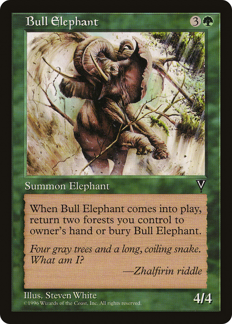 Bull Elephant (VIS-) - Visions