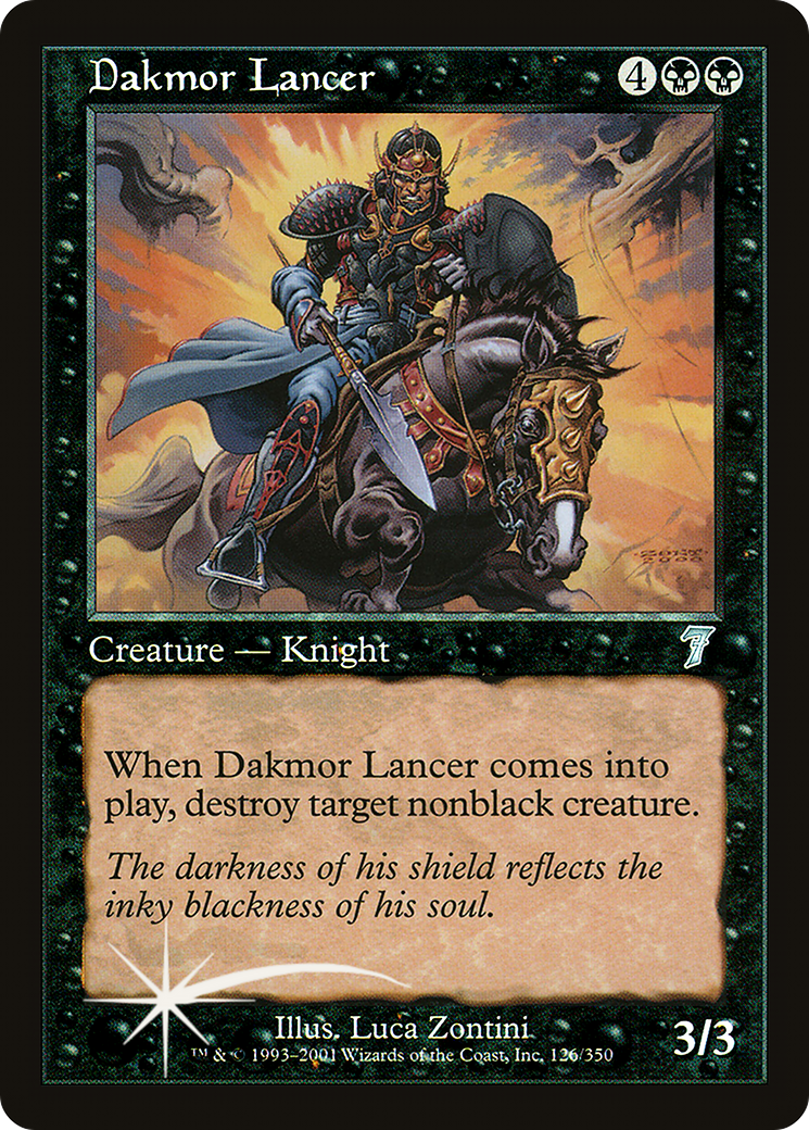 Dakmor Lancer (7ED-126) - 7th Edition