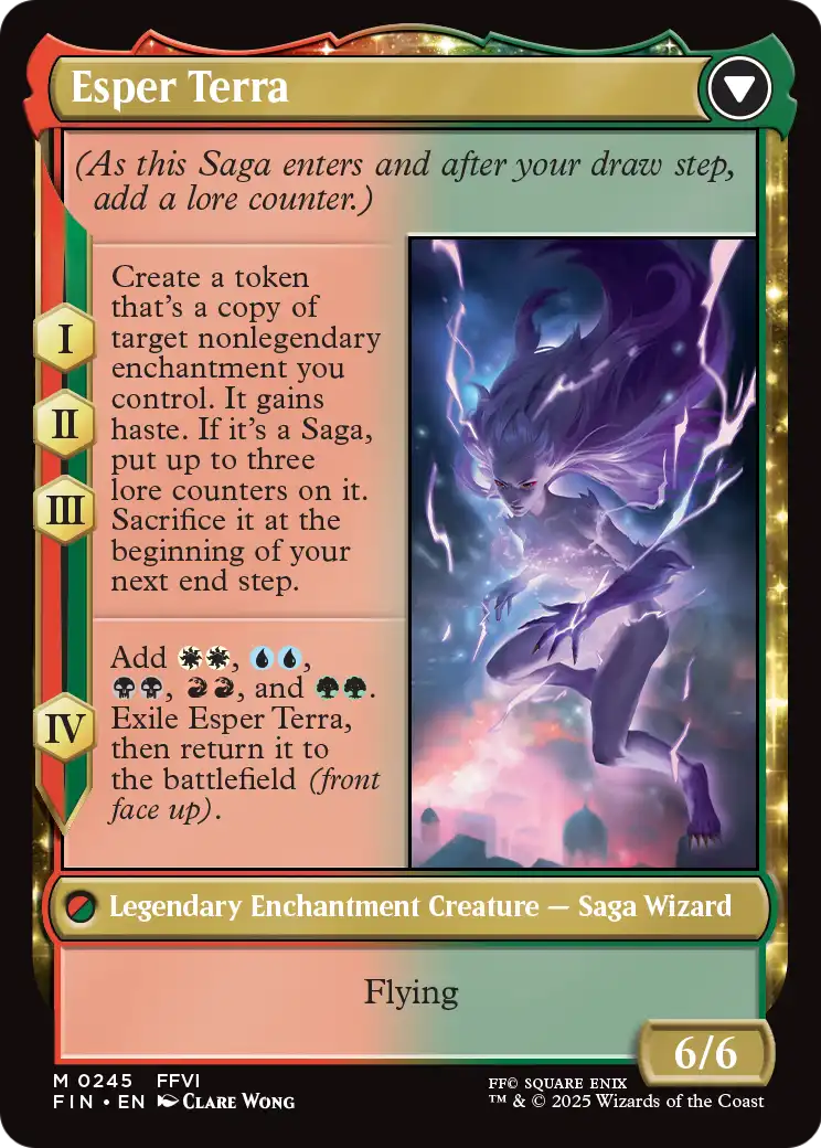 Terra, Magical Adept (FIN-245) - FINAL FANTASY: (enchantment) Foil