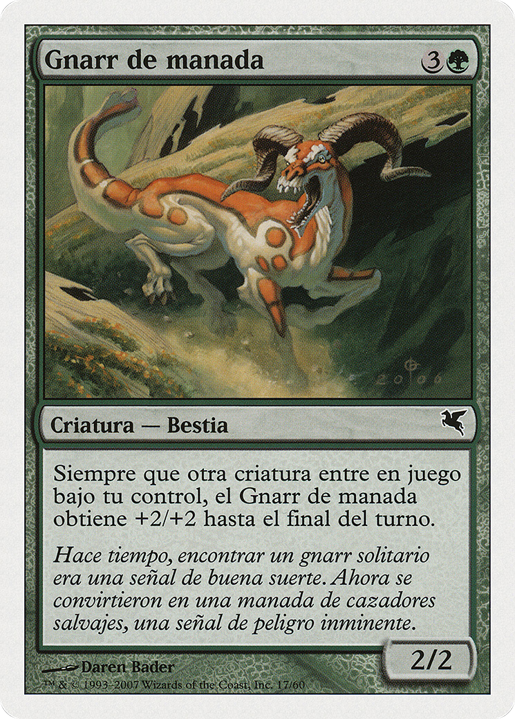 Herd Gnarr (Spanish) - 