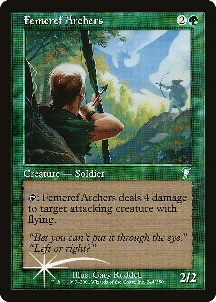 Femeref Archers (7ED-244) - 7th Edition