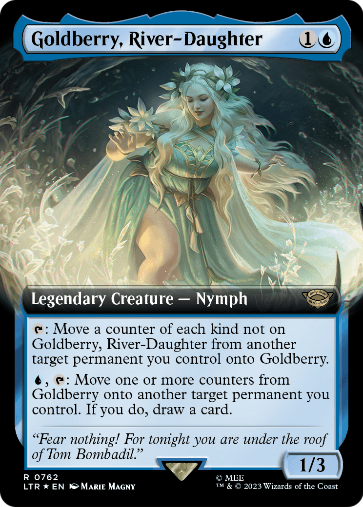 Goldberry, River-Daughter (Extended Art) (Surge Foil) (LTR-762) - The Lord of the Rings: Tales of Middle-earth: (Extended Art) Foil