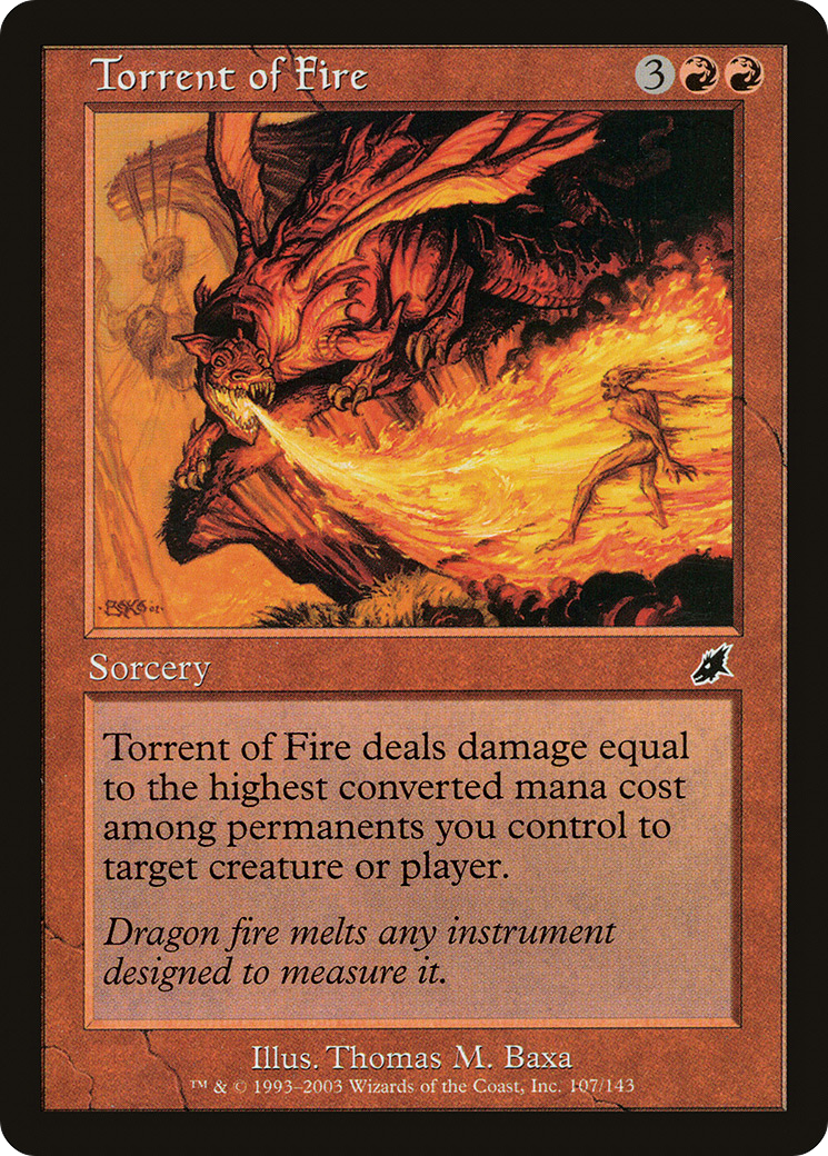 Torrent of Fire (SCG-107) - Scourge