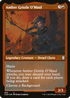 Amber Gristle O'Maul (Foil Etched) (CLB-502) - Commander Legends: Battle for Baldur's Gate Foil