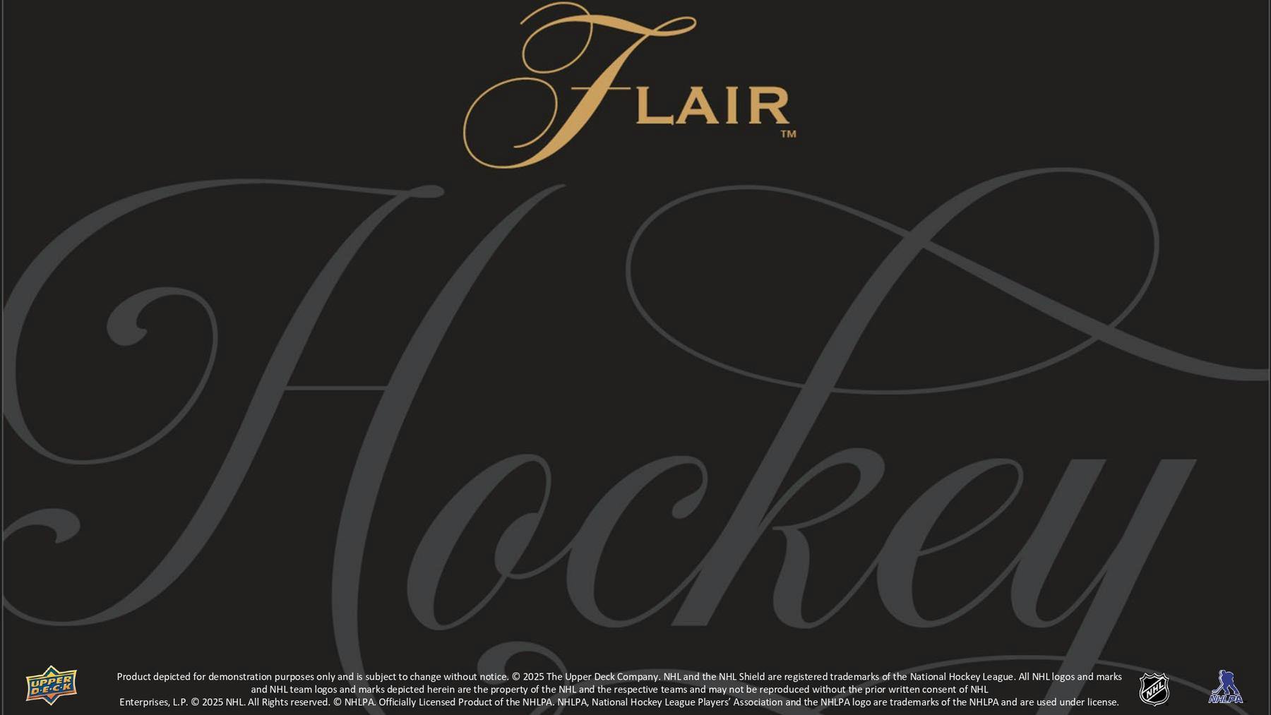 2025-26 Upper Deck Flair Hockey Hobby Pack