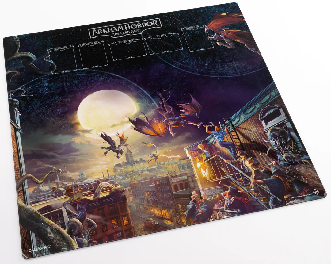 Arkham Horror LCG - Center Game Mat (with card zones)
