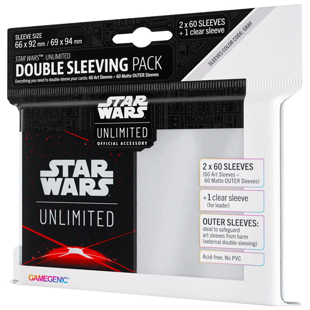 Star Wars Unlimited: Art Sleeves Double Sleeving Pack - Space Red | Eastridge Sports Cards