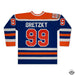 Wayne Gretzky Autographed Vintage Throwback Rookie Season Blue Mitchell & Ness 1979-80 Edmonton Oilers Jersey (Upper Deck Authenticated)