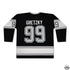 Wayne Gretzky Autographed Vintage Throwback Black Mitchell & Ness 1992-93 Los Angeles Kings Jersey (Upper Deck Authenticated)