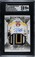 2016-17 Exquisite Rookie Auto Patch #56 Jake Guentzel #41/59 SGC 9 (Auto 10) (Rookie)