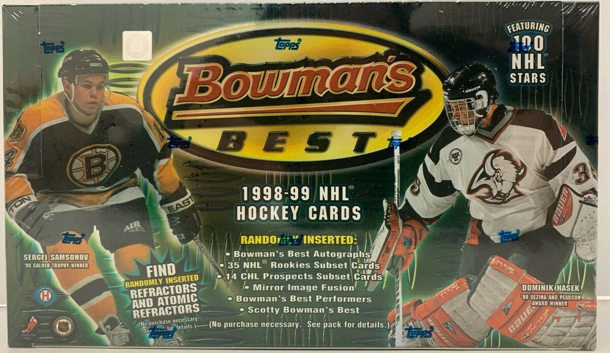 1998-99 Bowman's Best Hockey Hobby Box | Eastridge Sports Cards