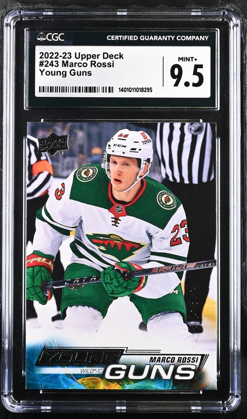 2022-23 Upper Deck #243 Marco Rossi CGC 9.5 (Rookie)