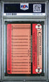 2024 Topps 1989 Topps Foil #89B76 Chipper Jones PSA 9