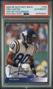 2000 SP Authentic 1993 SP Buy Back Autograph #55 Cris Carter #08/21 PSA Authentic