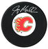 Joe Mullen Autographed Calgary Flames Puck (COJO Sports)