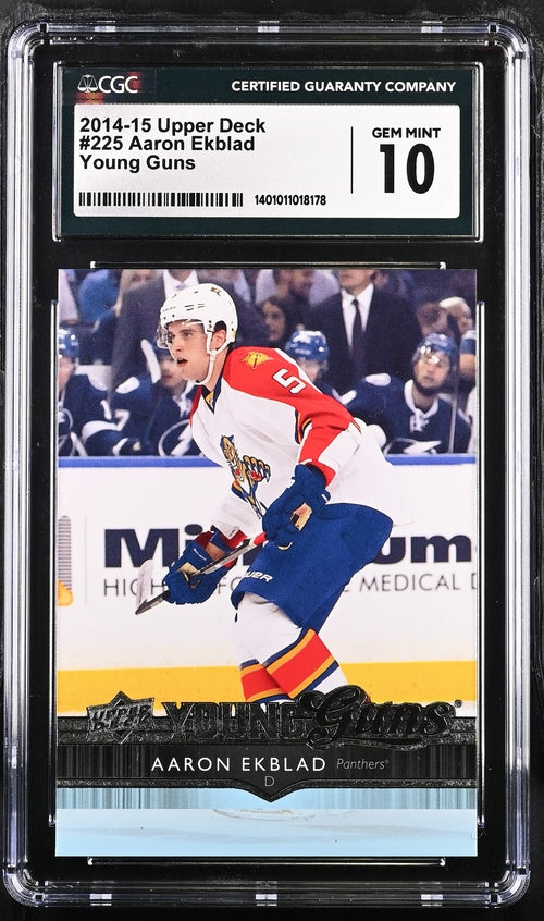 2014-15 Upper Deck #225 Aaron Ekblad CGC 10 (Rookie)