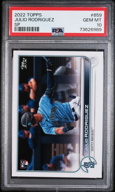 2022 Topps Image Variation SP #659 Julio Rodriguez PSA 10 (Rookie)