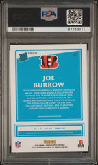 2020 Donruss Optic Blue Scope #151 Joe Burrow PSA 8 (Rookie) | Eastridge Sports Cards