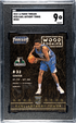 2015-16 Panini Threads Wood #258 Karl-Anthony Towns SGC 9 (Rookie)