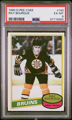 1980-81 O-Pee-Chee #140 Ray Bourque PSA 6 (Rookie) | Eastridge Sports Cards