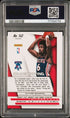 2014-15 Panini Prizm Yellow & Red Mosaic Prizm #163 Julius Erving PSA 10