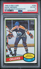 1980-81 O-Pee-Chee #289 Mark Messier PSA 6 (Rookie) | Eastridge Sports Cards
