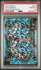 2022-23 Select Prizms Light Blue Disco #273 David Roddy #54/99 PSA 10 (Rookie) | Eastridge Sports Cards