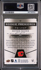 2016-17 Upper Deck Trilogy Black #57 Matthew Tkachuk #81/99 PSA 9 (Rookie) | Eastridge Sports Cards