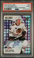 2023-24 UD Allure Purple Diamond Autograph #88 Taylor Raddysh #03/10 PSA 9 (Rookie)