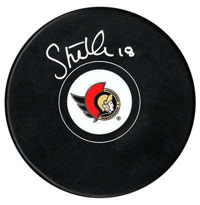 Tim Stutzle Autographed Ottawa Senators Puck (COJO Sports)