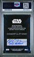 2019 Topps Star Wars Rise of Skywalker Series 1 Rey Sketch by Nick Gribbon PSA 8