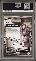 2015 Upper Deck Marvel Vibranium Refined #20 War Machine #16/99 PSA 8 | Eastridge Sports Cards
