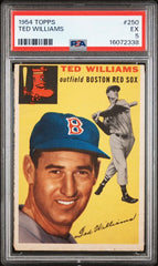 1954 Topps #250 Ted Williams PSA 5 | Eastridge Sports Cards