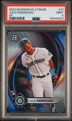 2022 Bowman Platinum Image Variations SP #41 Julio Rodriguez PSA 9 (Rookie) | Eastridge Sports Cards