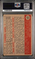 1952 Topps #333 Pee Wee Reese PSA 2