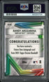 2021 Topps Chrome Future Stars Autograph #FSARA Randy Arozarena #97/99 PSA 9