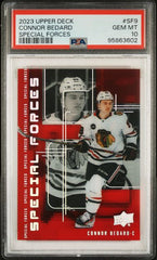 2023-24 Upper Deck Special Forces #SF9 Connor Bedard PSA 10 (Rookie) | Eastridge Sports Cards