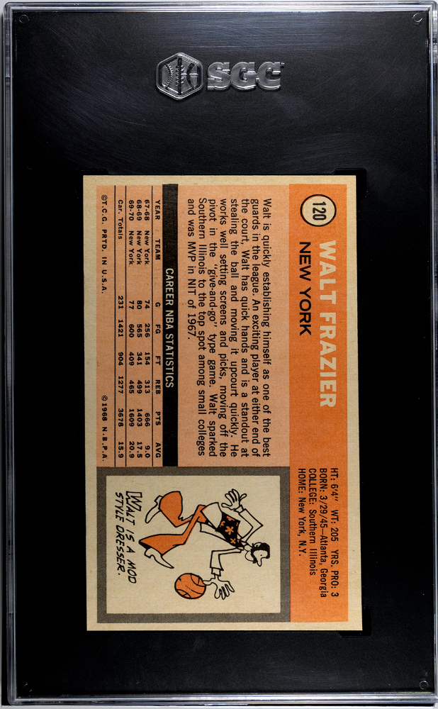 1970-71 Topps #120 Walt Frazier SGC 8 | Eastridge Sports Cards
