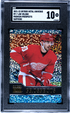 2021-22 Skybox Metal Universe Premium Prospects Sapphire #PP-7 Joe Veleno SGC 10 (Rookie)
