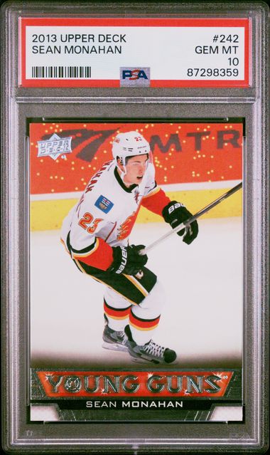 2013-14 Upper Deck #242 Sean Monahan PSA 10 (Rookie)