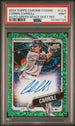 2024 Topps Chrome Cosmic Autographs Green Space Dust Refractor #CCA Corbin Carroll #54/75 PSA 9