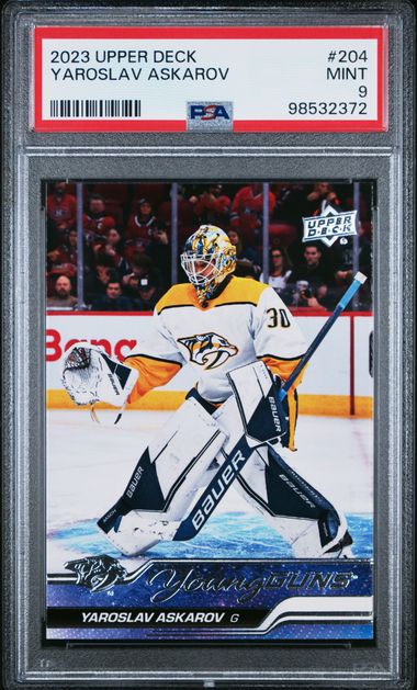 2023-24 Upper Deck #204 Yaroslav Askarov PSA 9 (Rookie)