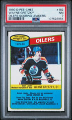1980-81 O-Pee-Chee #182 Wayne Gretzky PSA 6 | Eastridge Sports Cards