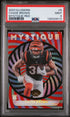 2023 Panini Illusions Mystique Red #5 Chase Brown #077/199 PSA 9 (Rookie)