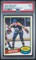 1980-81 O-Pee-Chee #289 Mark Messier PSA 3 (Rookie) | Eastridge Sports Cards