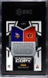 2024 Panini Mosaic Carbon Copy Silver No Huddle Prizm #CC-5 Justin Jefferson/Ja'Marr Chase SGC 10