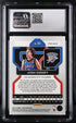2021-22 Panini Prizm Orange Ice #301 Josh Giddey CGC 8.5 (Rookie)