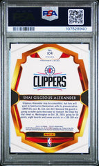 2018-19 Select Prizms Tri Color #104 Shai Gilgeous-Alexander PSA 9 (Rookie) | Eastridge Sports Cards